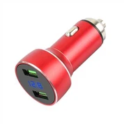 pengisi daya mobil usb port ganda