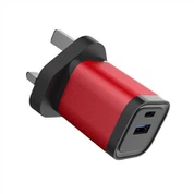 Pengisi Daya Perumahan Cangkang Logam Inggris