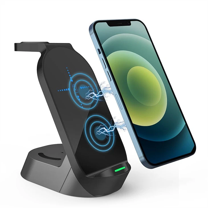 Pengisi Daya Nirkabel Bentuk Dudukan Telepon Untuk Iphone