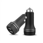 Pengisi Daya Baterai Mobil USB Port Ganda Portabel